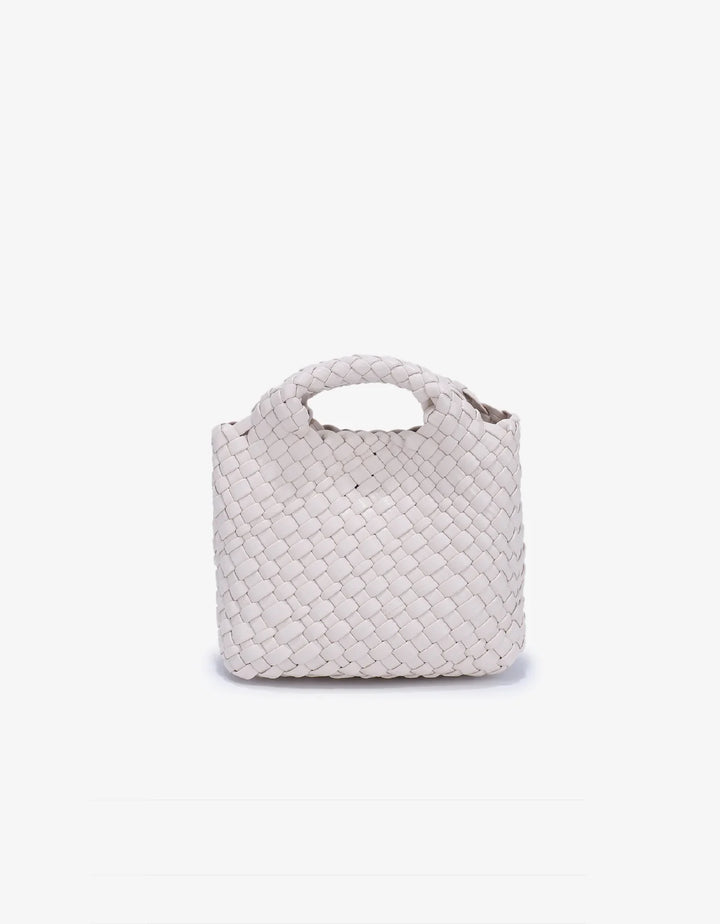 Everleigh Woven Mini Tote | Off-White