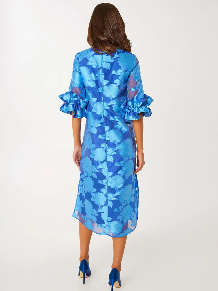 Bronwyn Dress | Blue Tea Organza