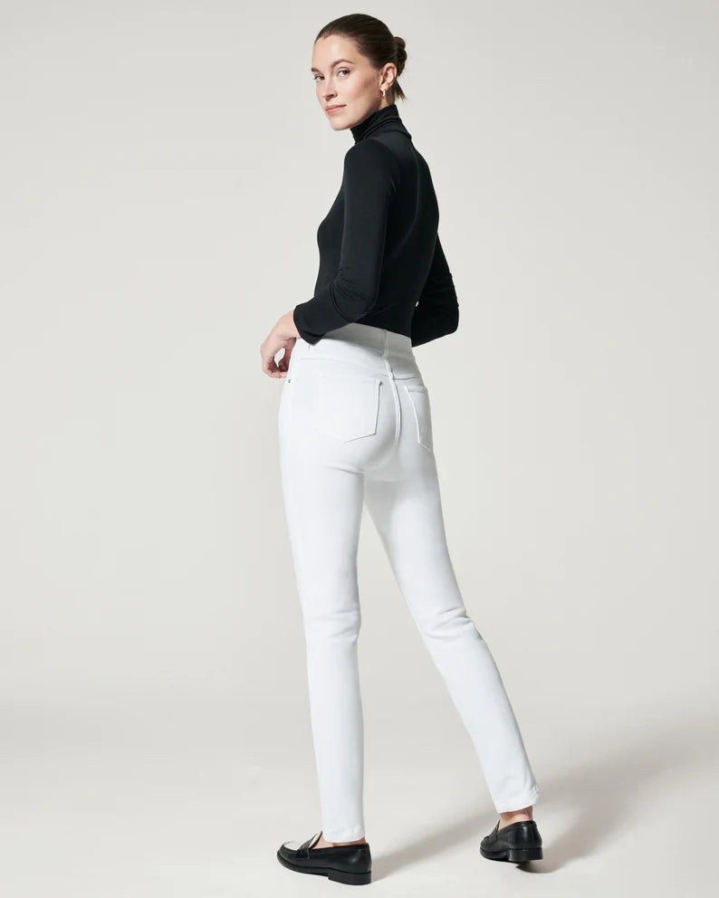 Spanx Straight Leg Jeans | White