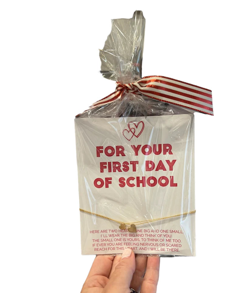 First Day of School Necklace Set