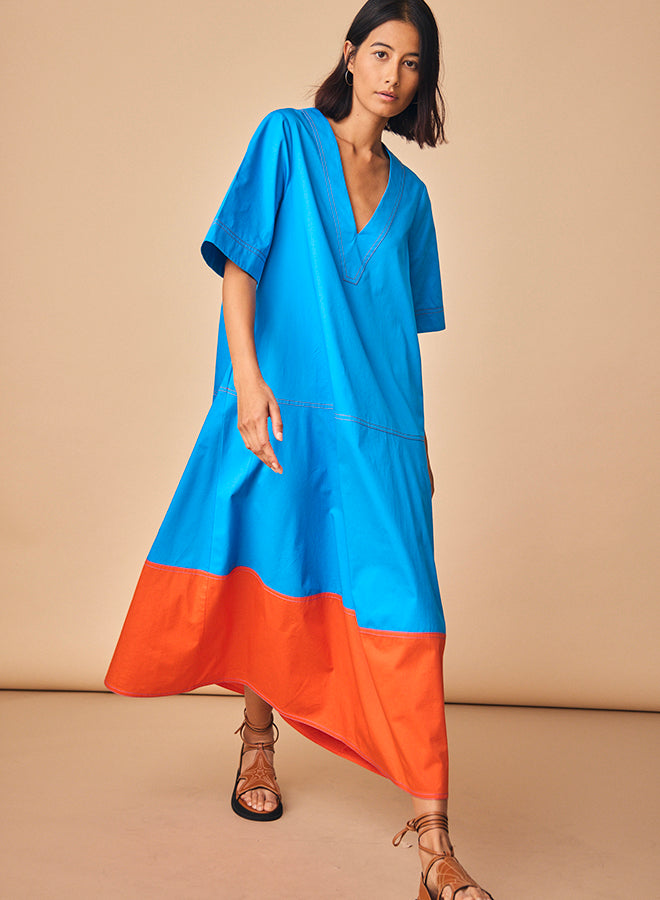 Gigi Dress | Color-block