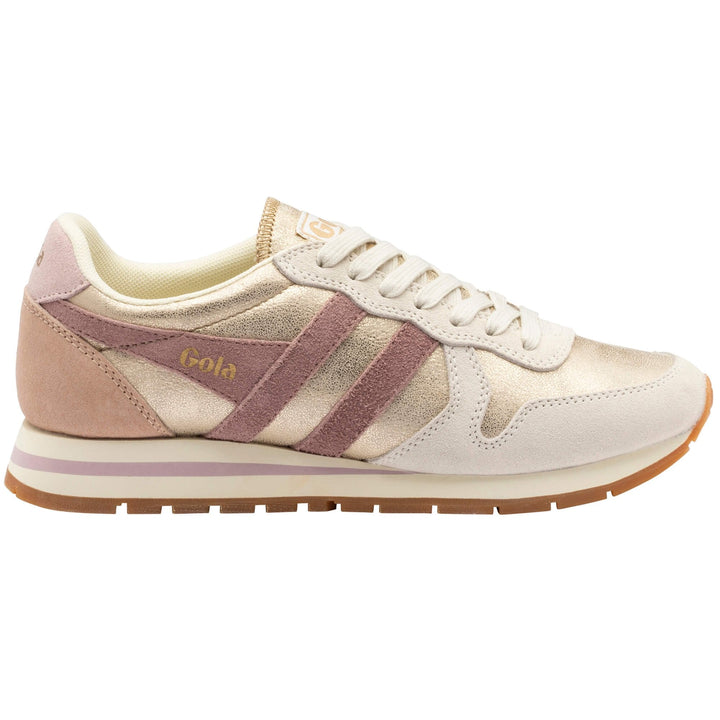 Daytona Blaze Sneakers | Gold, Brownrose, & Chalk Pink