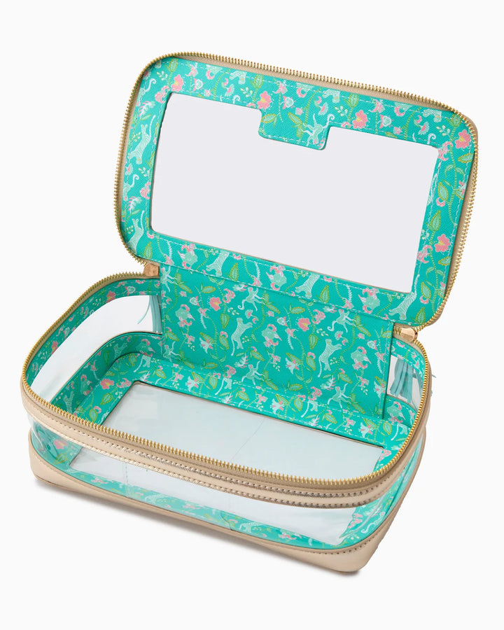 Mahjong Tile Storage Bag | Gold - Charlotte's Inc