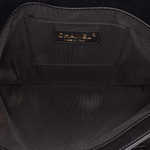 Chanel Chevron Lambskin Fold Up Again Clutch | Black
