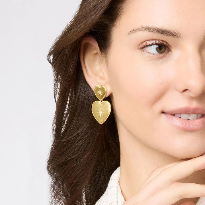 Heart Statement Earrings