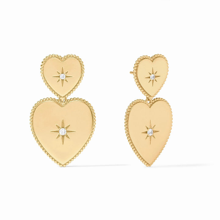 Heart Statement Earrings