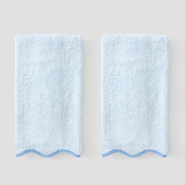 Weezie Scallop Bath Towels | +Colors