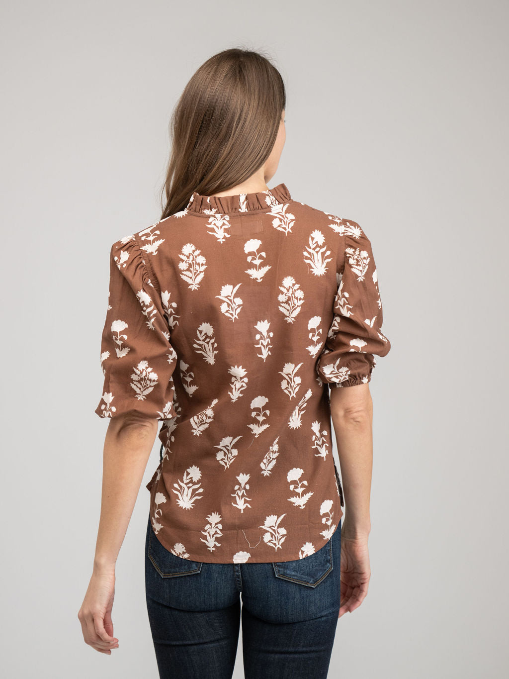 Lily Top | Chocolate Flower
