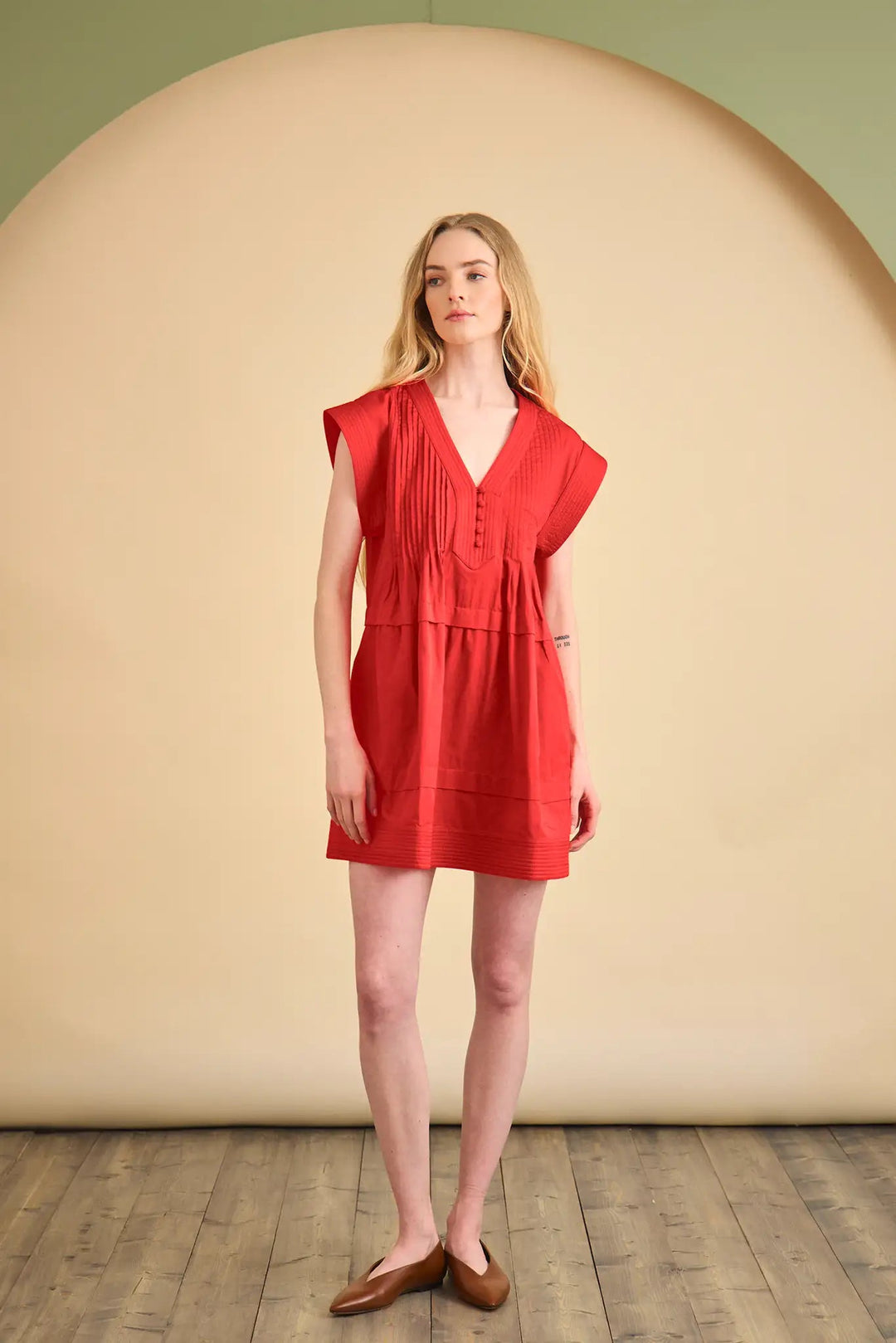 Parker Dress | Aces Red