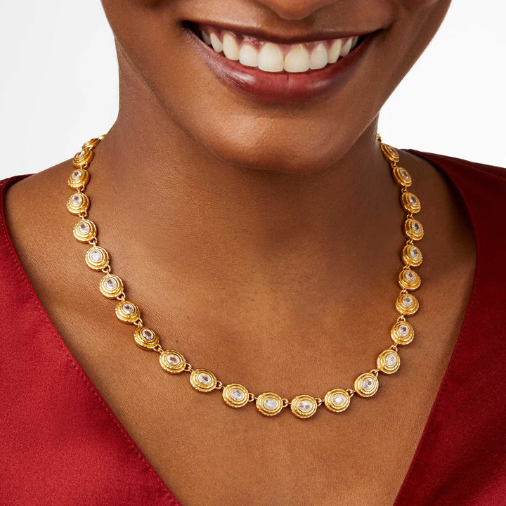 Tudor Tennis Necklace | +Colors