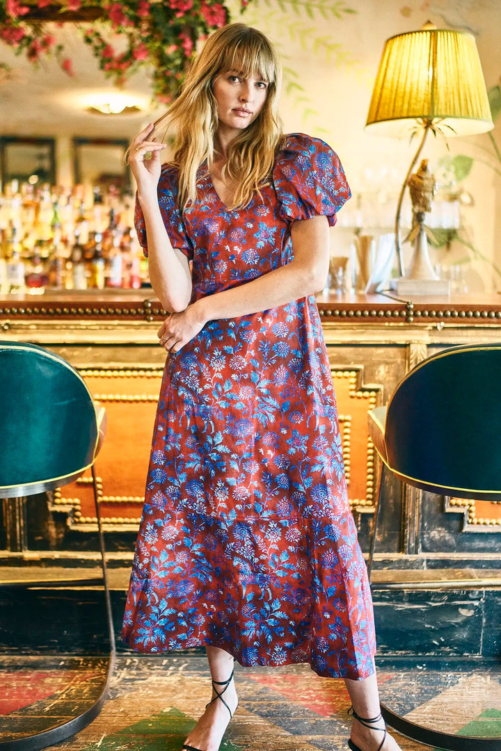 Harrison Dress | Crimson Canyon