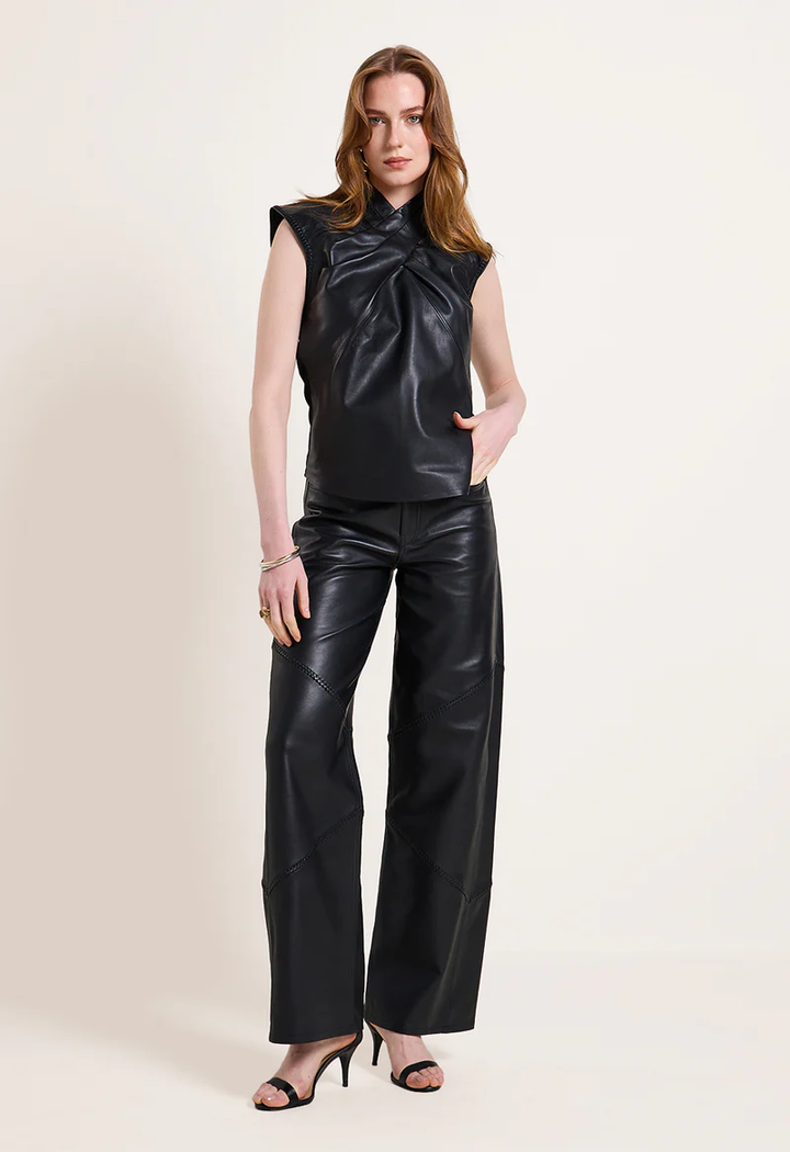 Simone Top | Onyx Black