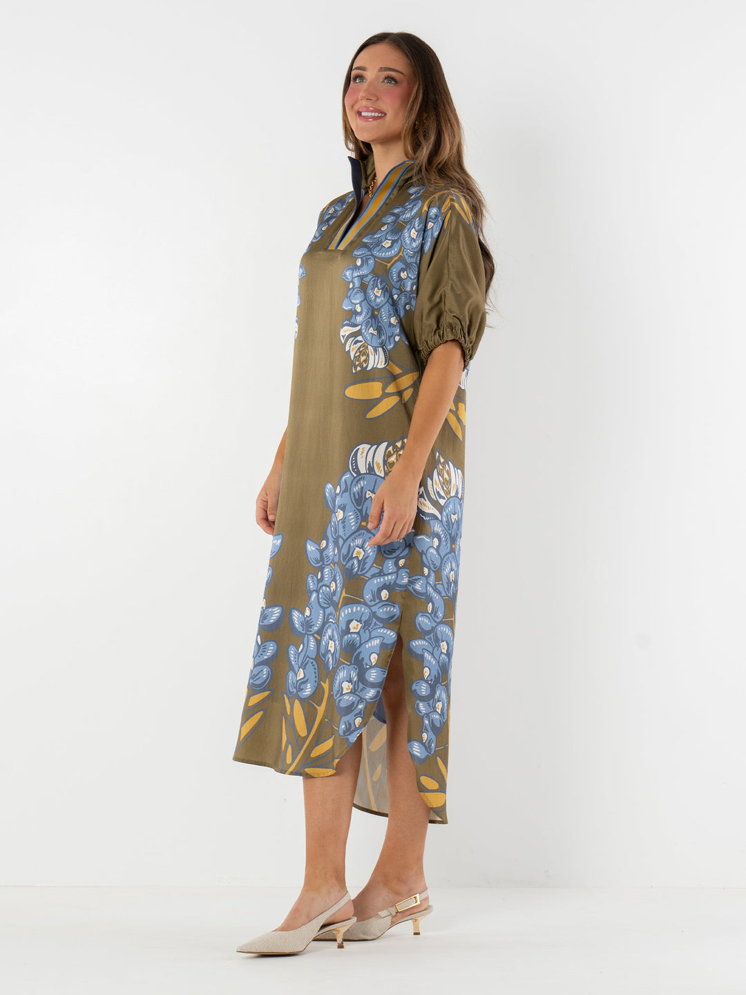 Poppy Caftan | Bluebonnet