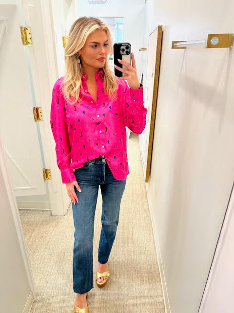 Mariela Shirt | Pink Equestrian