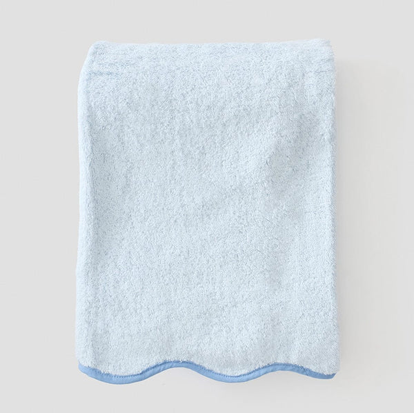 Weezie Scallop Bath Towels | +Colors