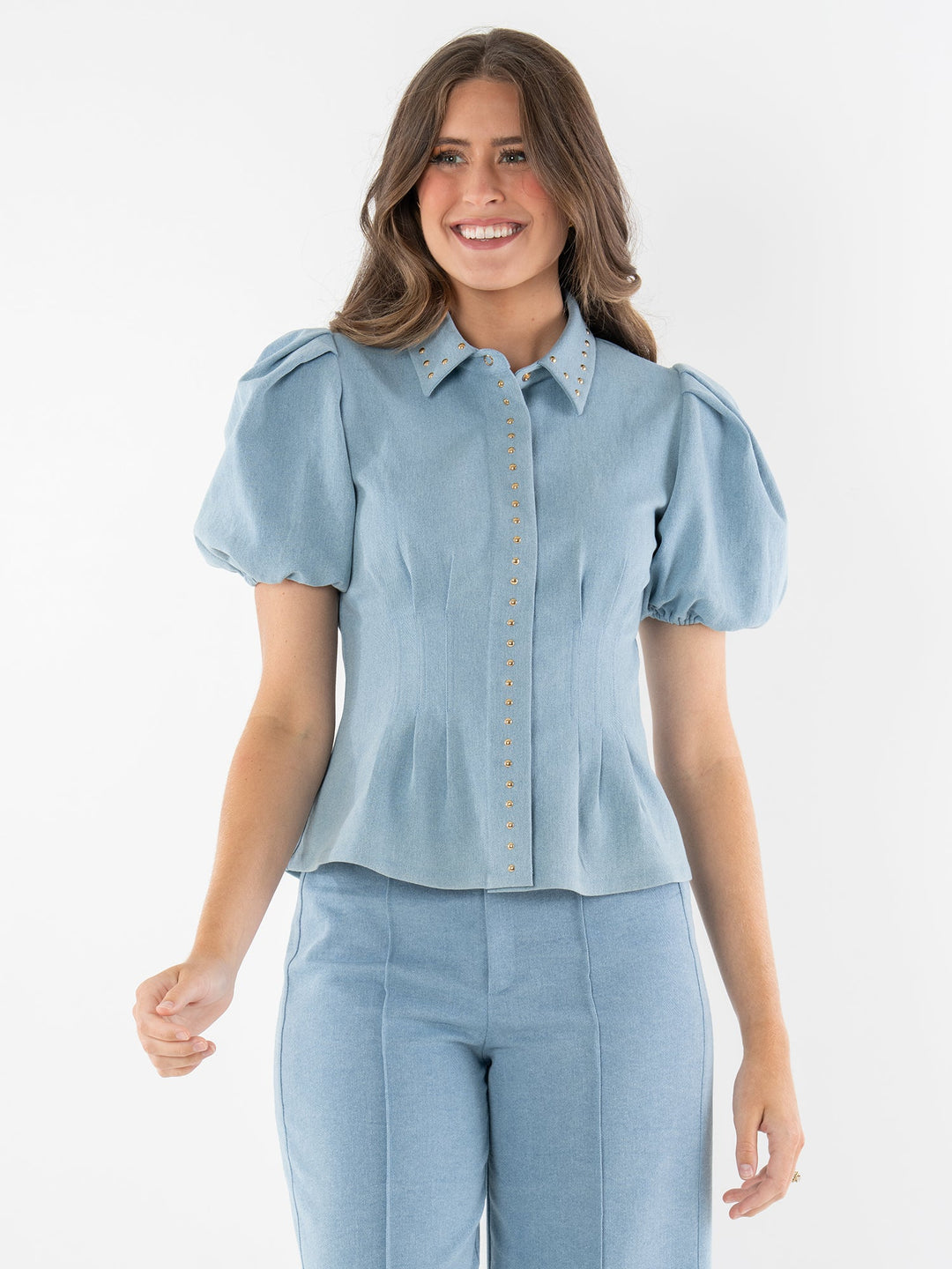 Britt Top | Denim