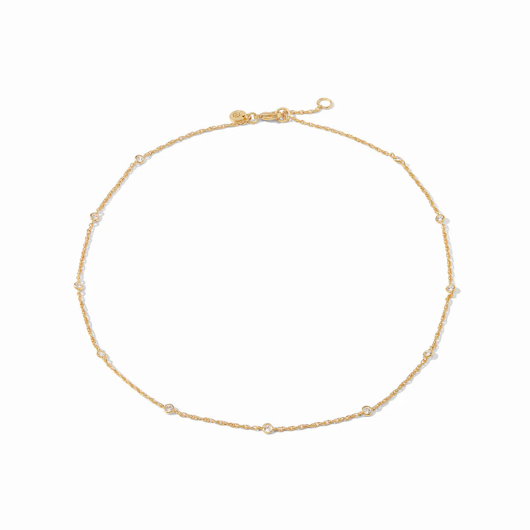 Celeste Delicate Station Necklace + Colors