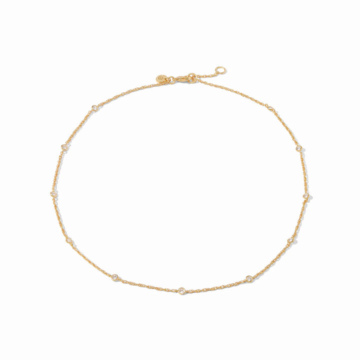 Celeste Delicate Station Necklace + Colors