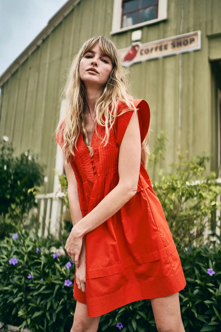 Parker Dress | Aces Red
