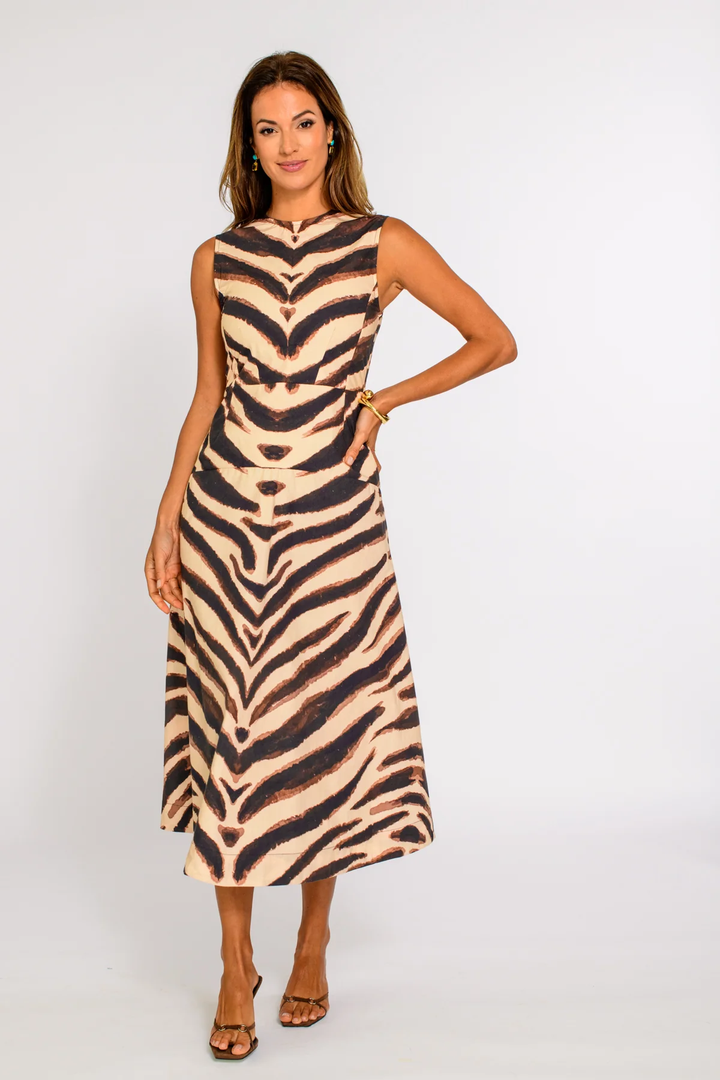 Claire Dress | Zebra