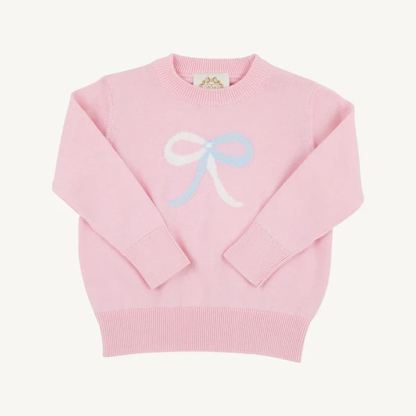Isabelle's Intarsia Sweater | Palm Beach Pink