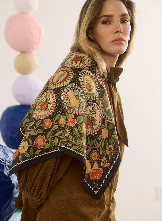 Found Heirloom Oversized Scarf