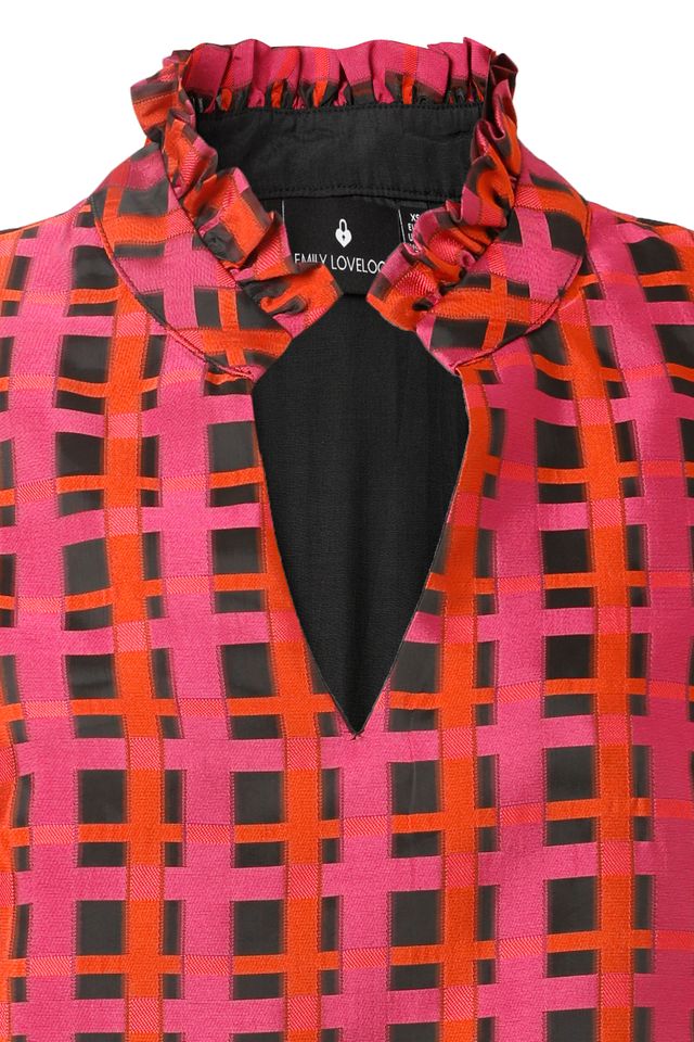 Aida Blouse | Crimson