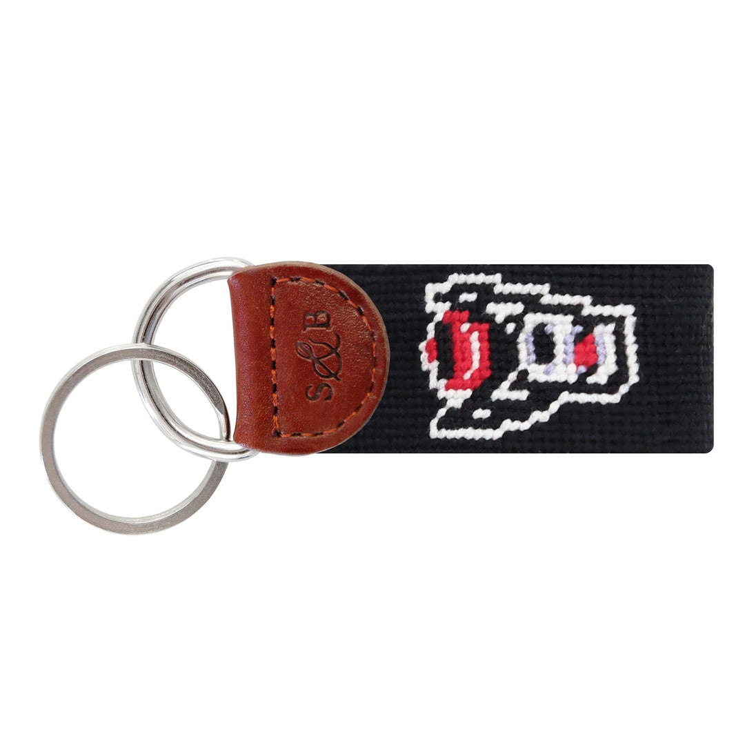 Collegiate Needlepoint Key Fobs