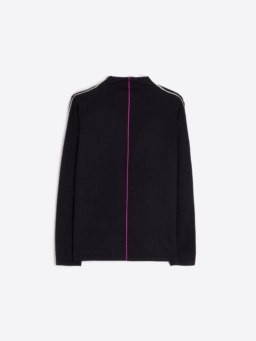 Cuello Sweater | Black + Ecru