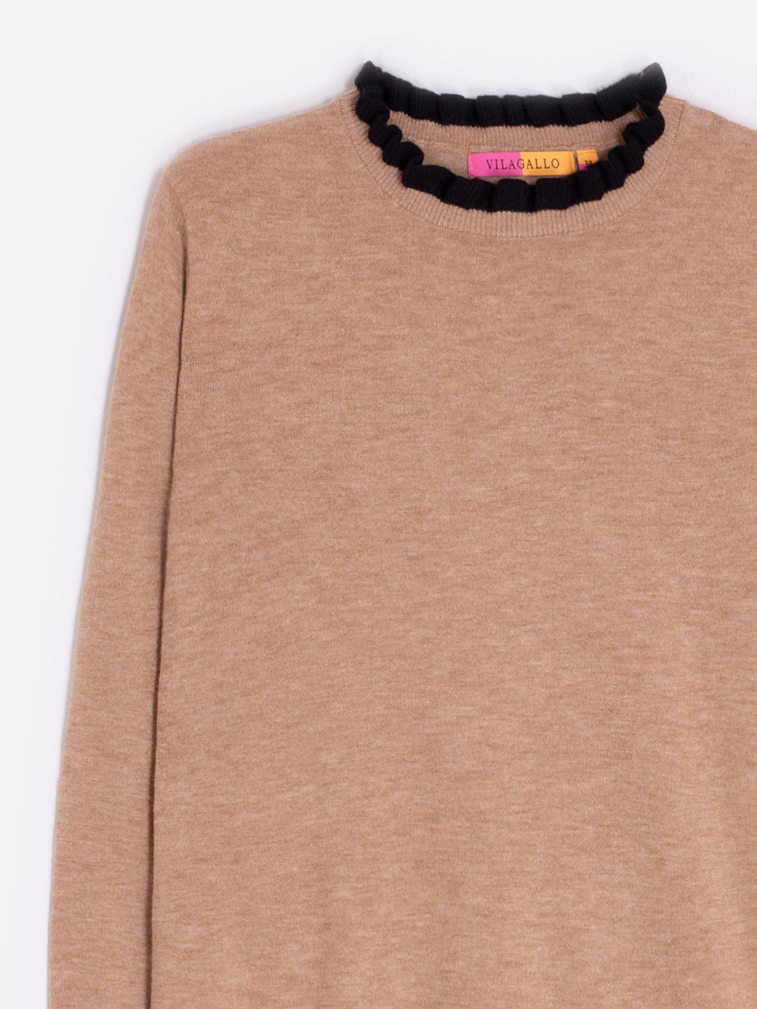 Volantes Sweater | Beige