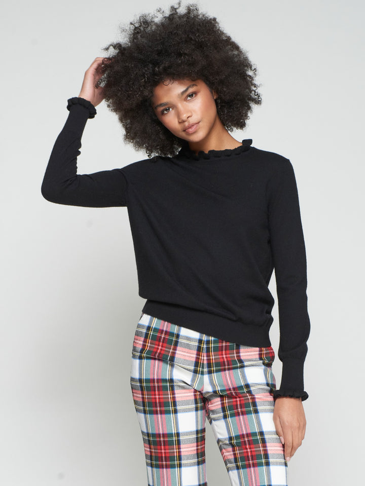 Volantes Sweater | Black