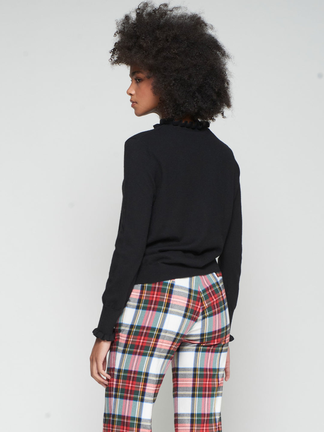 Volantes Sweater | Black