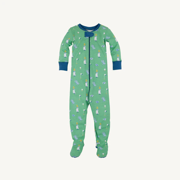 Knox's Night Night Footed | Boat Wood Blue