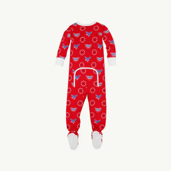Knox's Night Night Footed | Star Spangle Swag