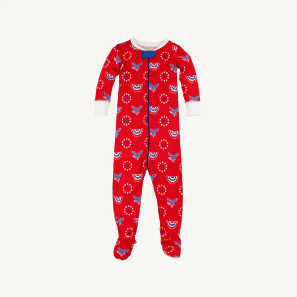 Knox's Night Night Footed | Star Spangle Swag