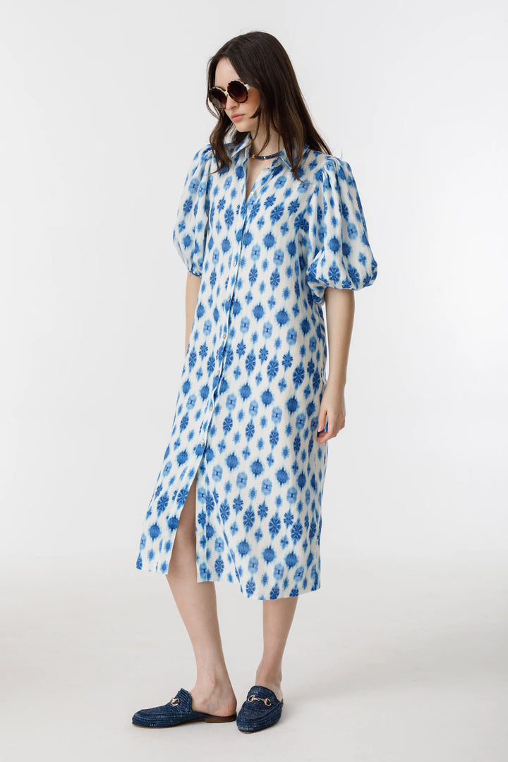 Angel Linen Dress | Hampton's Print