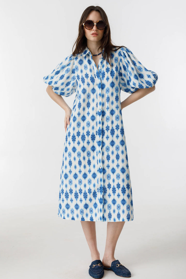 Angel Linen Dress | Hampton's Print