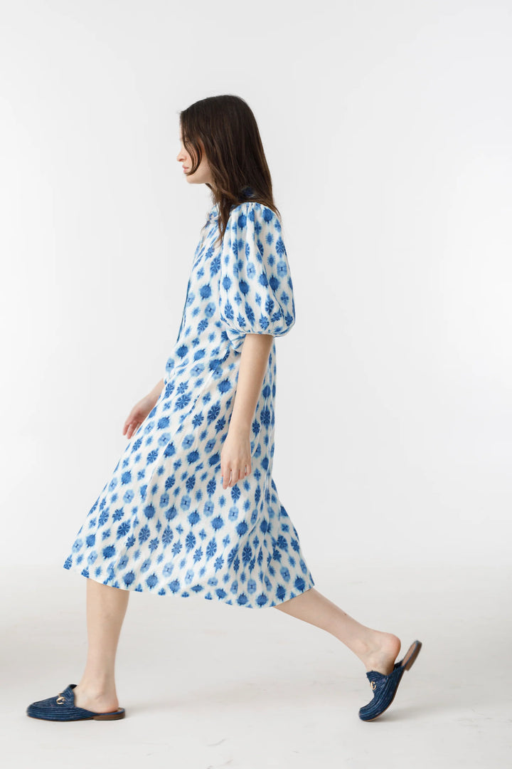 Angel Linen Dress | Hampton's Print