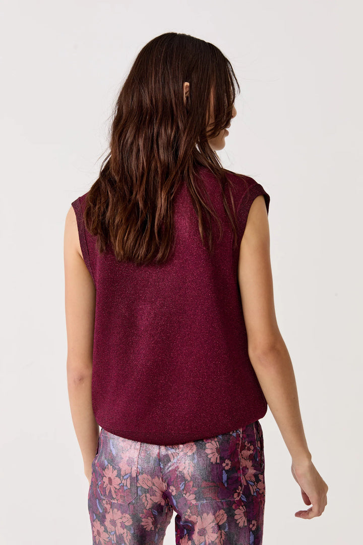 Preppy Vest | Rosso