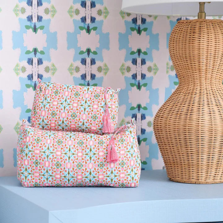 Laura Park Quilted Cosmetic Bags |+ Colors and Sizes - Charlotte's Inc