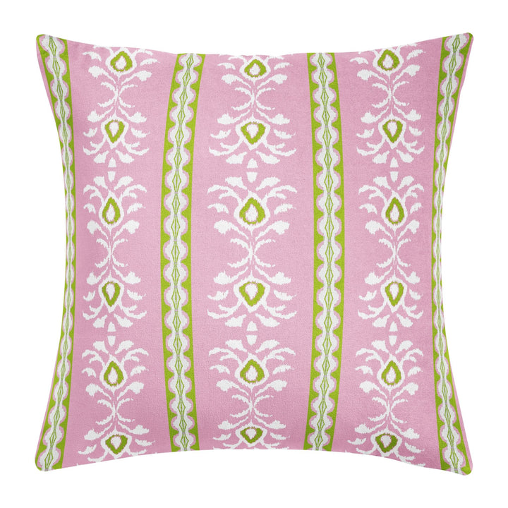 Rosemary Stripe Pink Decorative Pillow