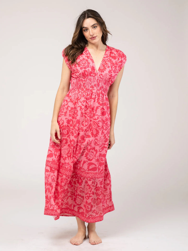 Lauren Dress | Flore Pink