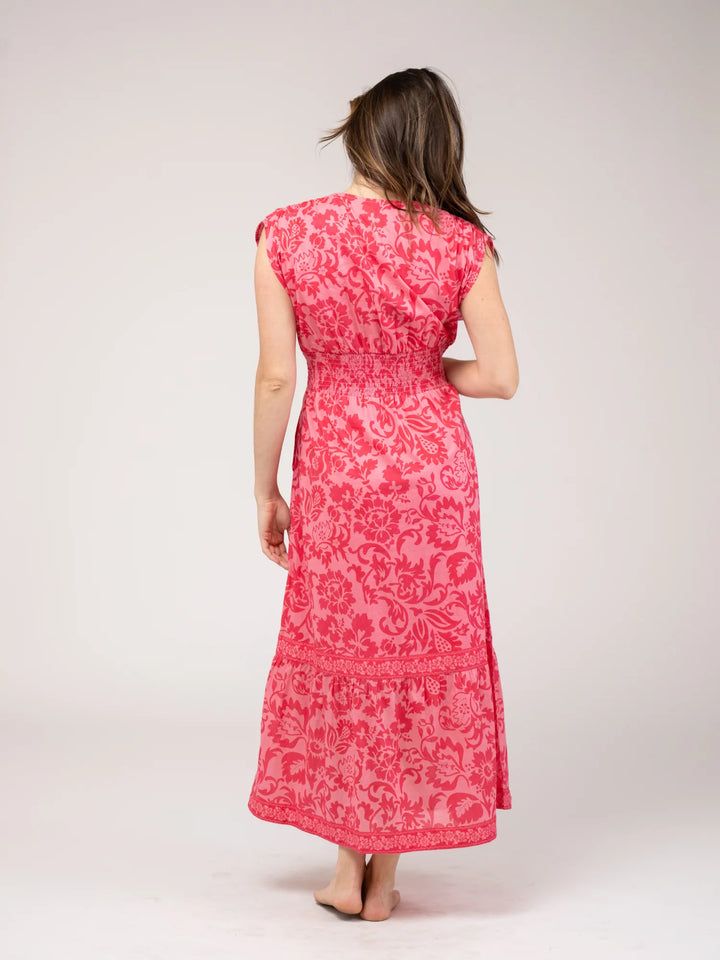 Lauren Dress | Flore Pink