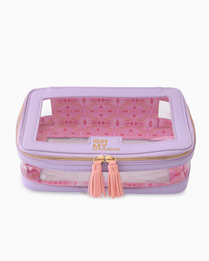 Mahjong Tile Storage Bag | Lavender