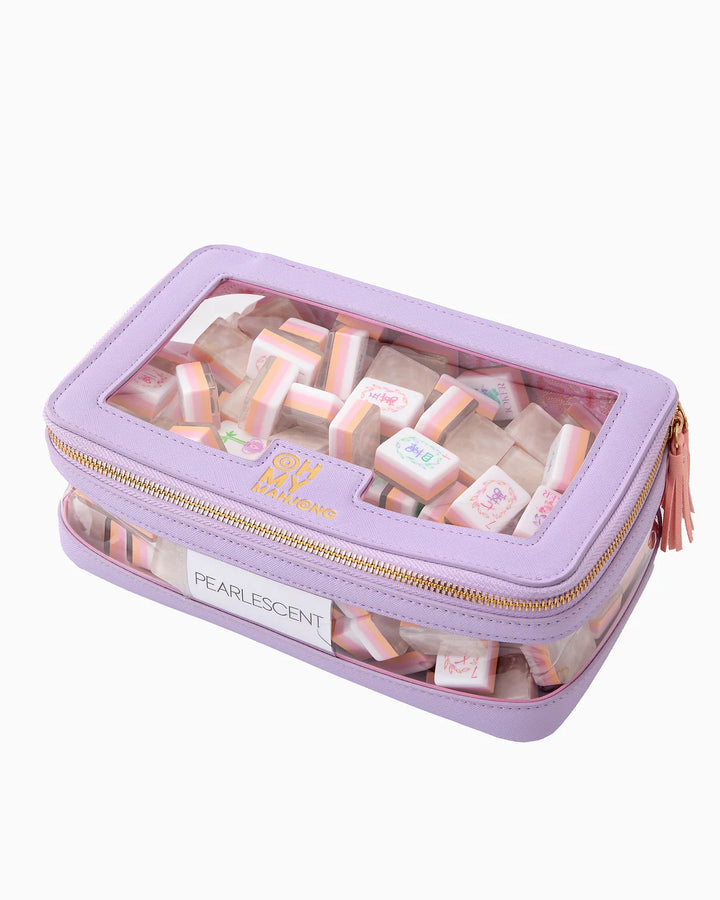 Mahjong Tile Storage Bag | Lavender