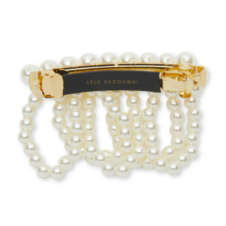 Pearl Fringe Barrette