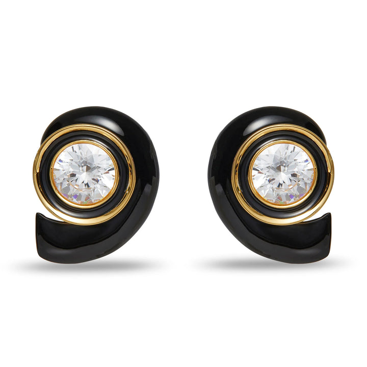 Deco Swirl Earrings