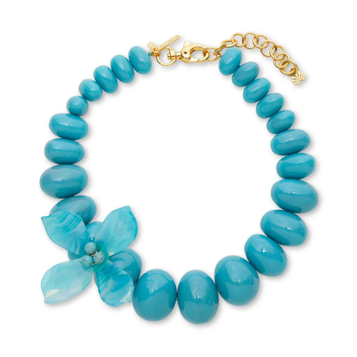 Oleander Necklace | Turquoise