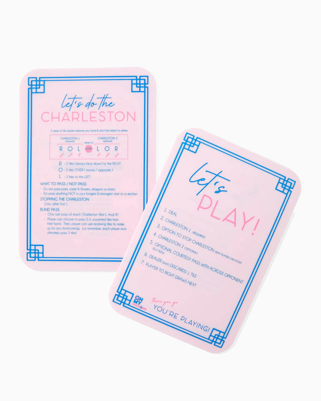 Mahjong Tile Shufflers + Colors - Charlotte's Inc