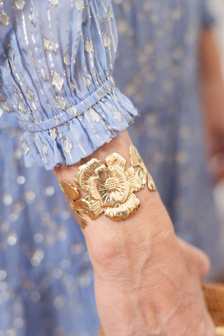 Floral Demi Cuff